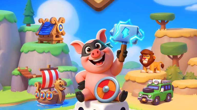 Coin Master Board Adventure gameplay screenshot