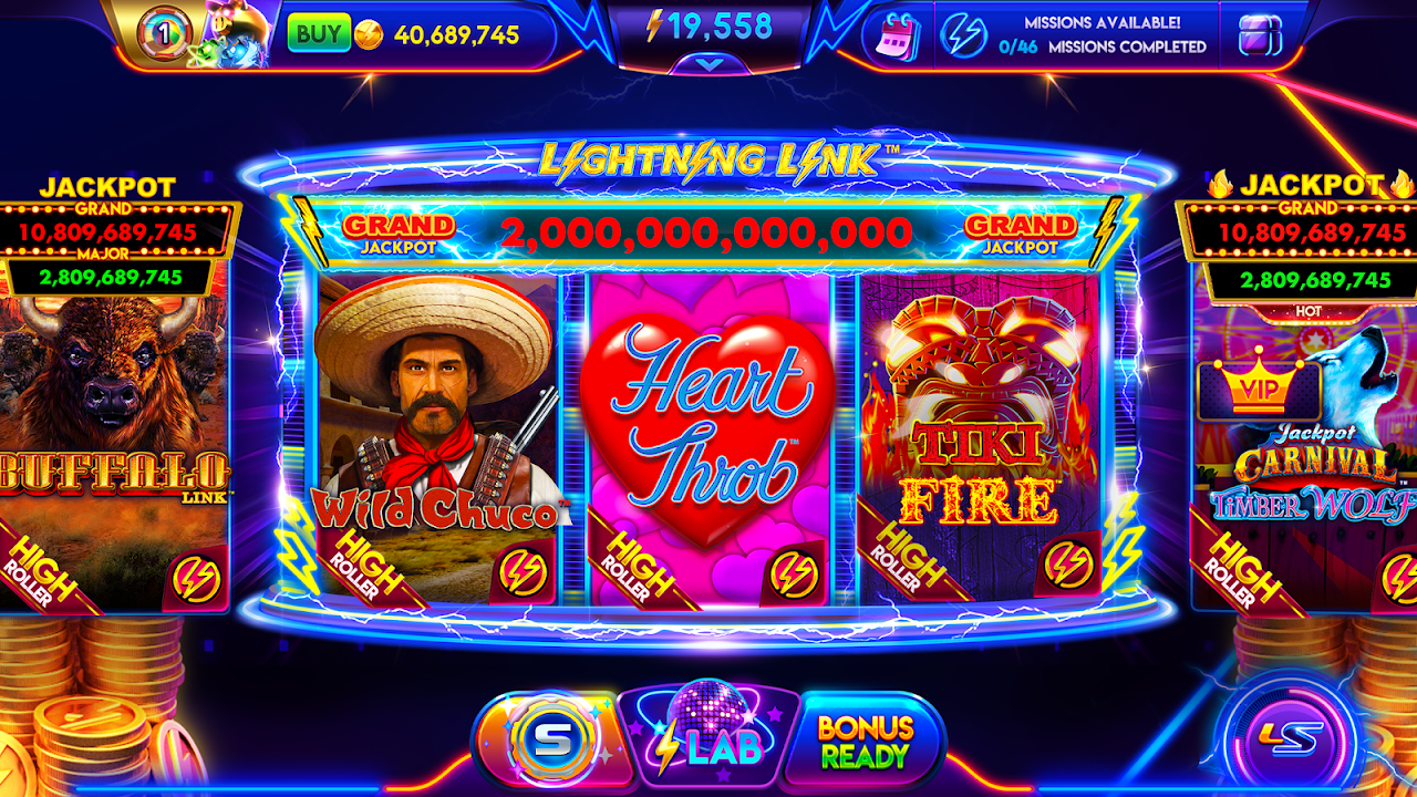 Lightning Link gameplay screenshot